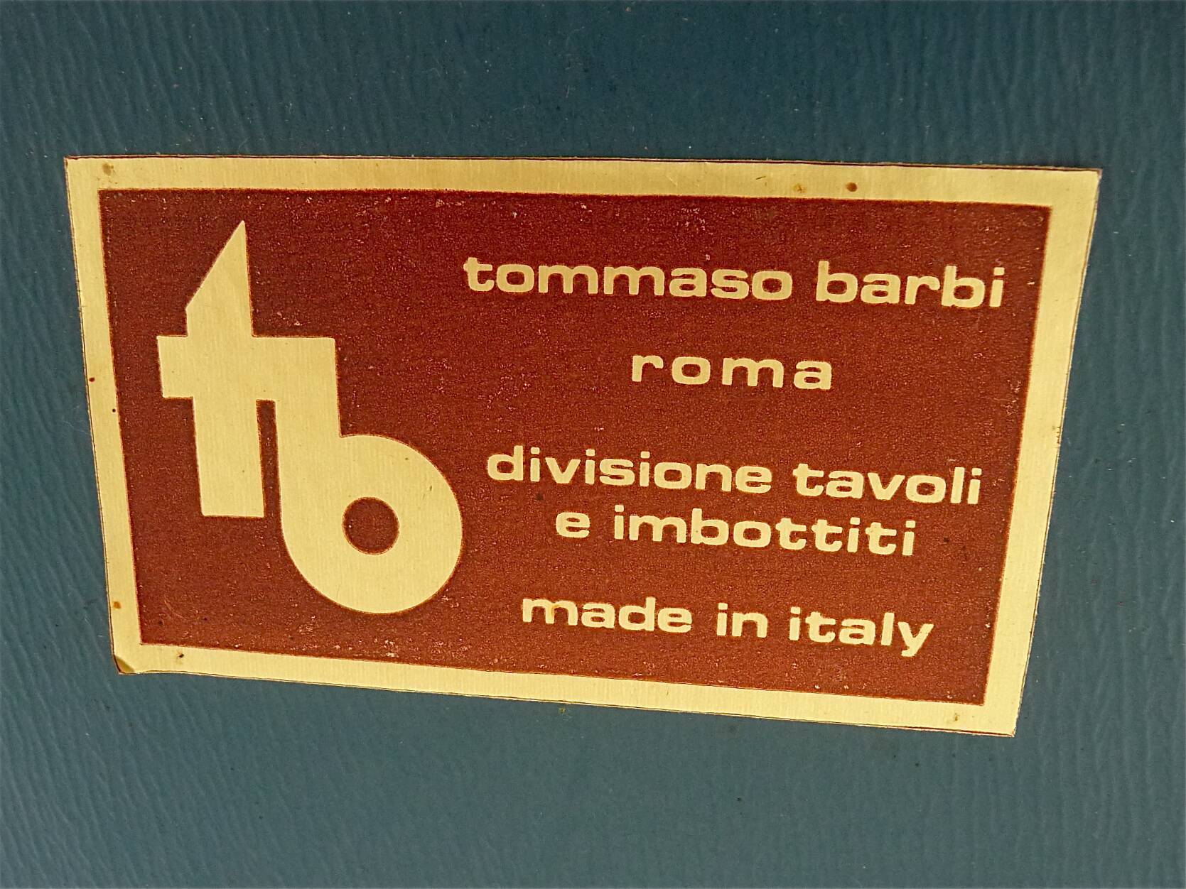 Ceramic and mirrored glass coffee table by Tommaso Barbi, Italy, 1960s.