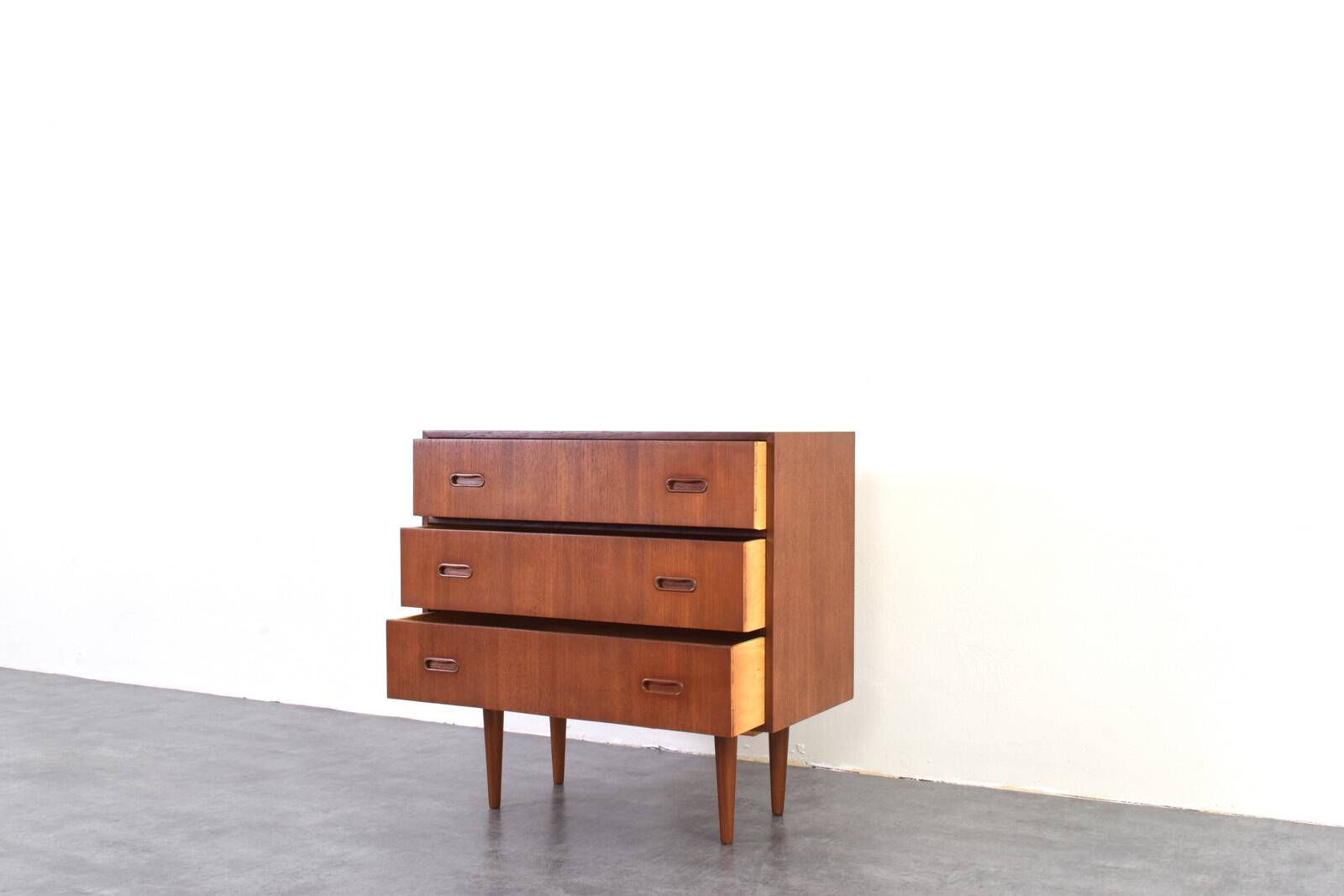 Mid-Century Danish Teak Chest of Drawers, 1960s.