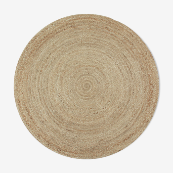 Tapis rond en jute 120 cm