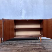 Vintage teak row from the 1960s