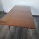 Table portefeuille vintage vitrifié