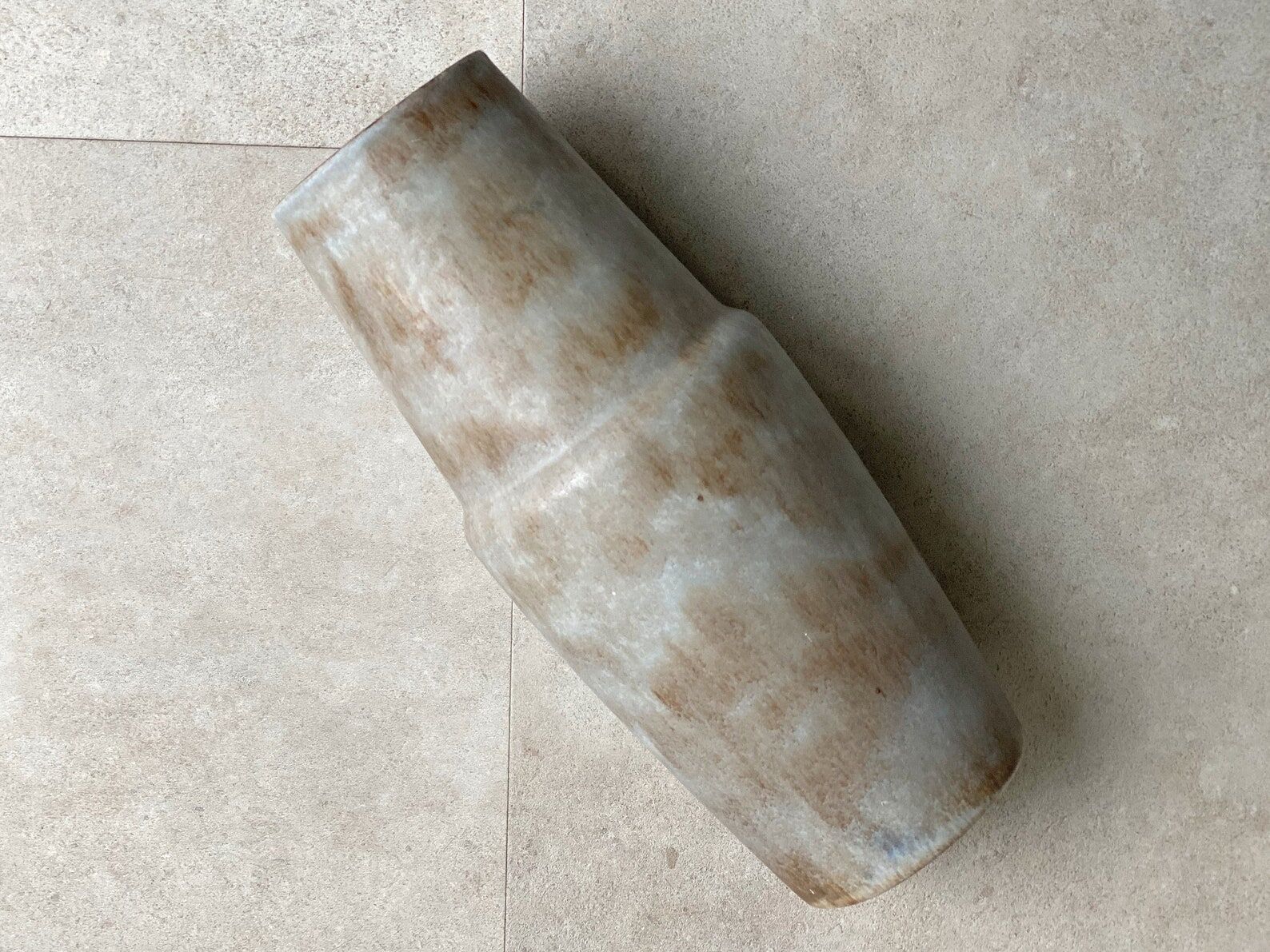 Vintage signed ceramic vase, mid century