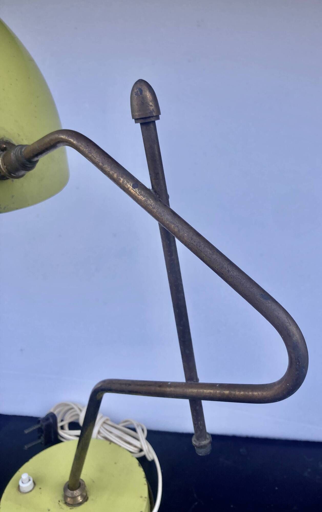 Desk lamp by jean boris lacroix - vintage from the 1950s - rare!!!