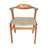 Erik KIRKEGAARD Scandinavian Chair Vintage for Hong Stolefabrik , Denmark