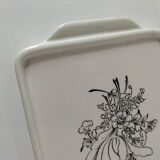 rare rectangular KG Lunéville dish from the 1900s