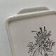 rare rectangular KG Lunéville dish from the 1900s