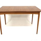 Scandinavian teak dining table, Sweden, 1960s