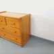 Commode en pin Gautier vintage des années 70 80