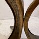Mid-Century Glass And Bronze Coffee Table, 1960s
