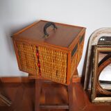 Wicker deco basket
