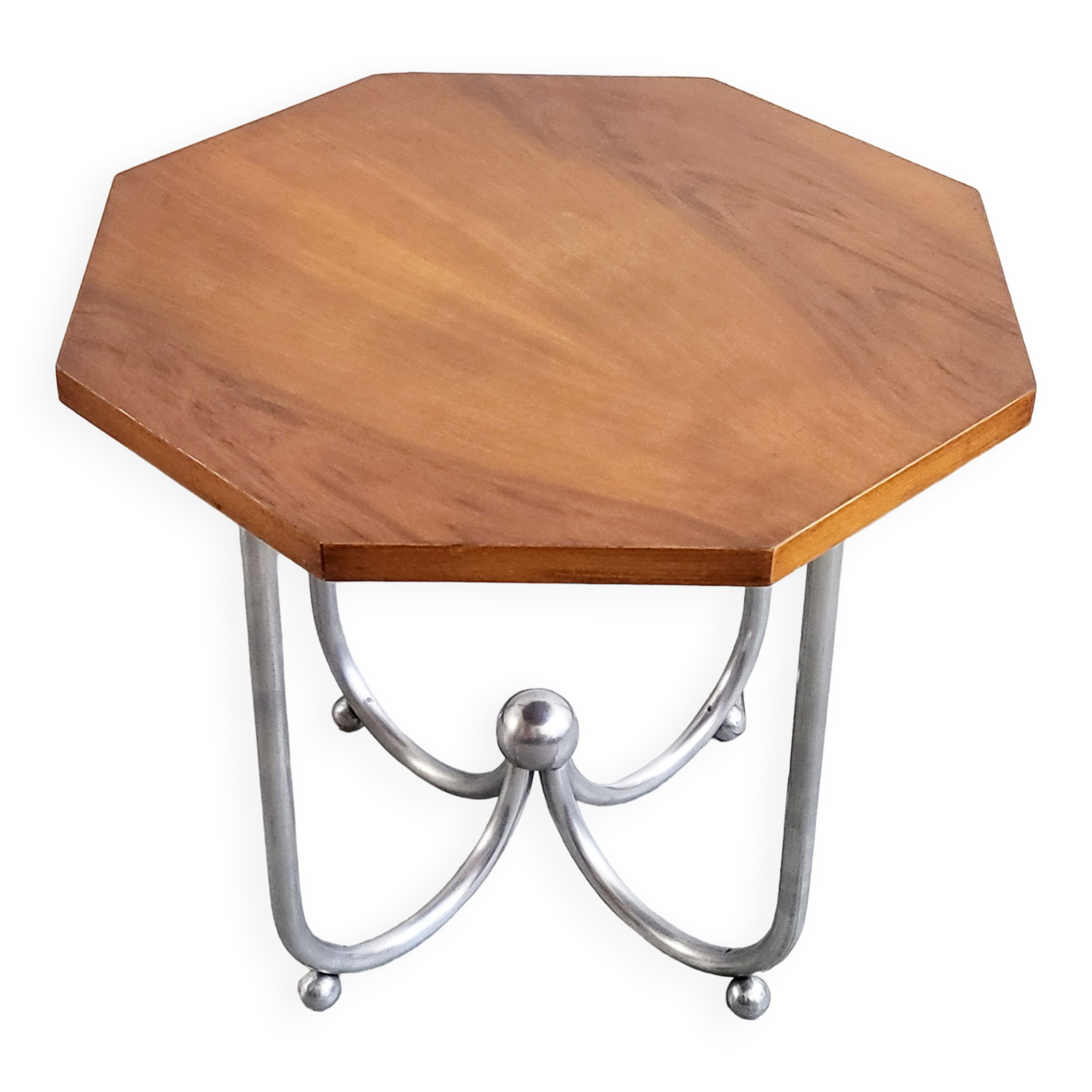 Vintage art deco pedestal table 1930