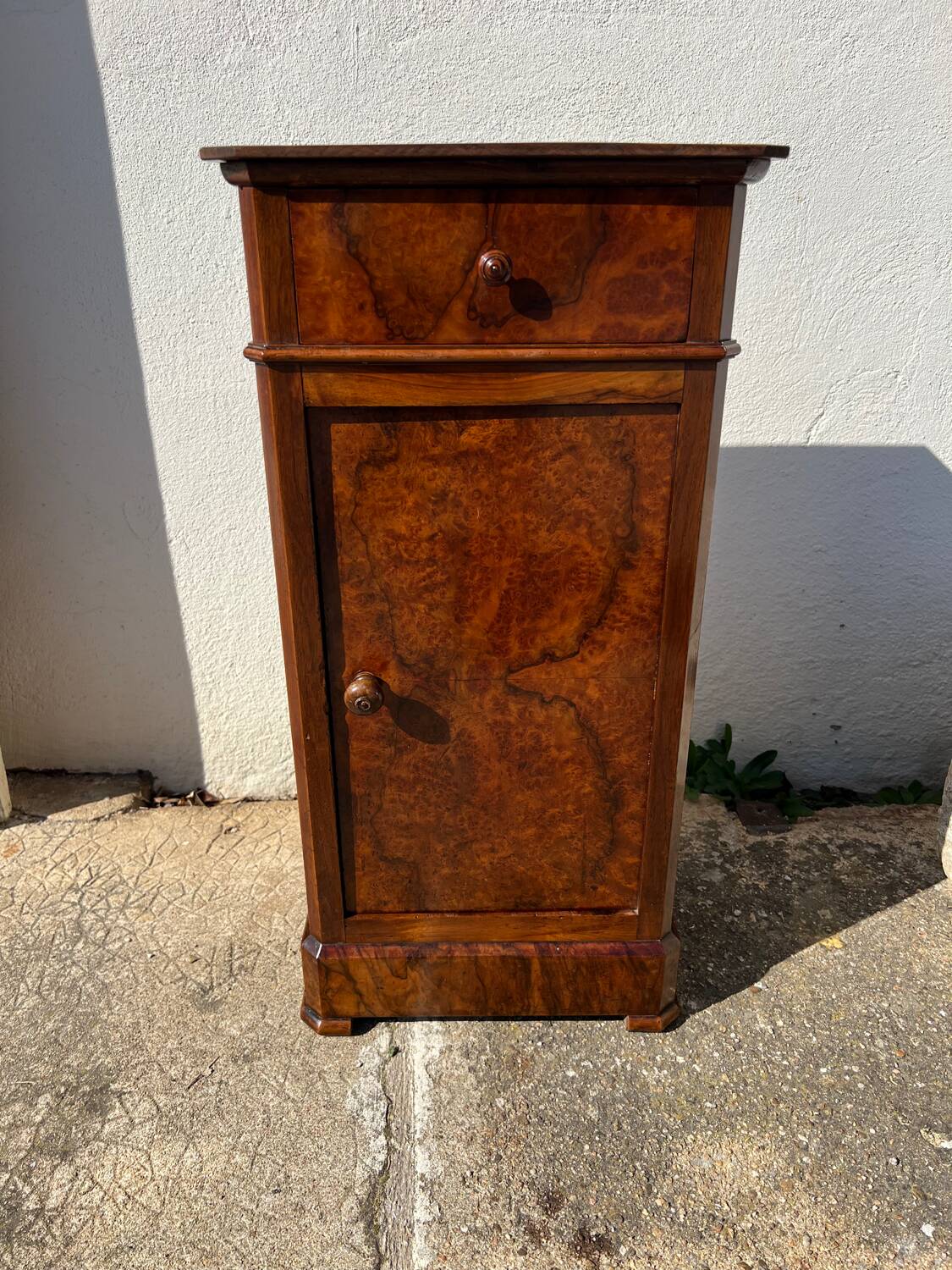 Louis Philippe bedside table