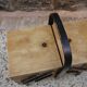 Travailleuse basse en bois