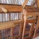 Large wooden cage