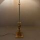 Exceptional French Hollywood Regency Brass Floor Lamp