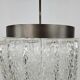 Murano glass chandelier with 14 tubular pendants