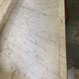 White marble toilet furniture