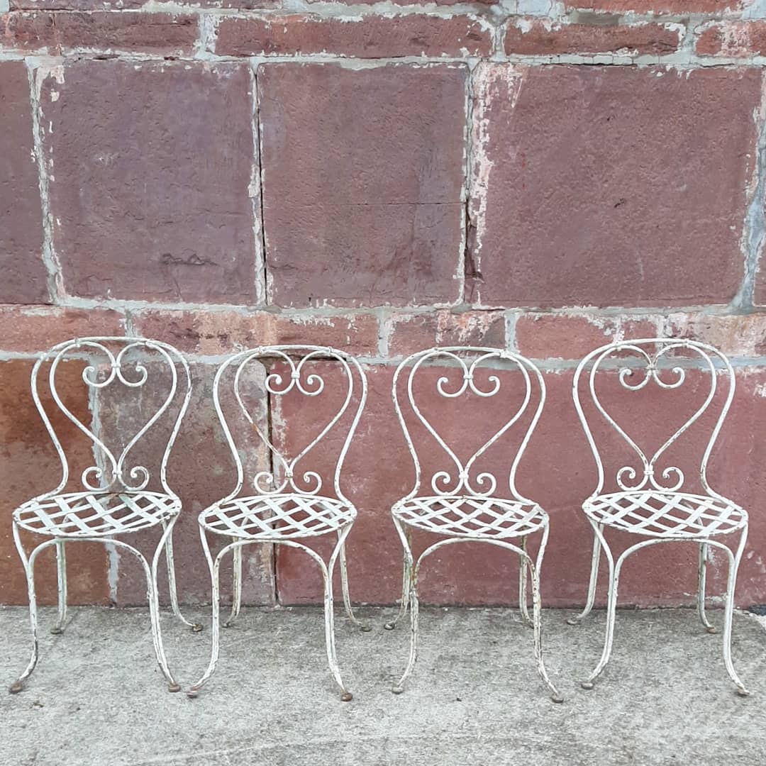 Chaises en fer forgé