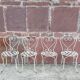 Chaises en fer forgé