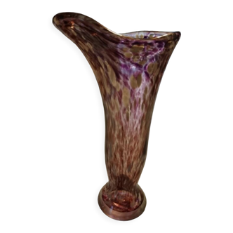 Blown glass vase