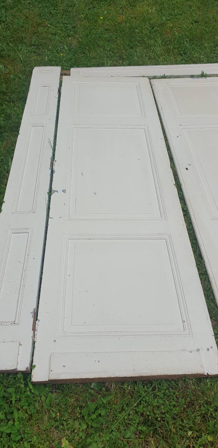 Pair of doors and their frame