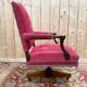 Fauteuil de bureau pivotant – Style Gainsborough – Époque Édouardienne – Bo