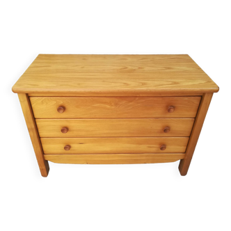 Elm chest of drawers