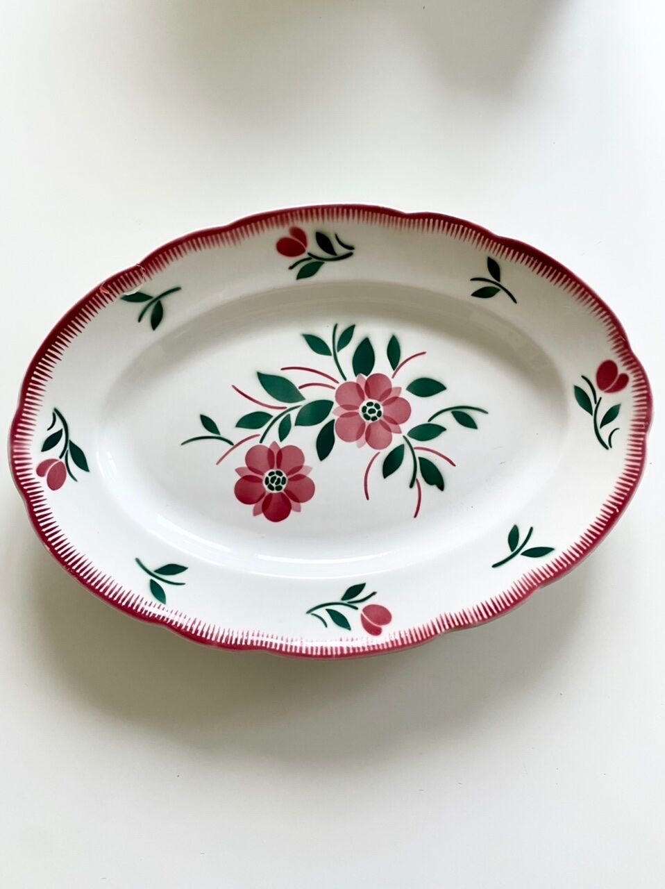 Flat oval badonviller