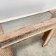 Old solid oak fireplace mantle from the late 19th century