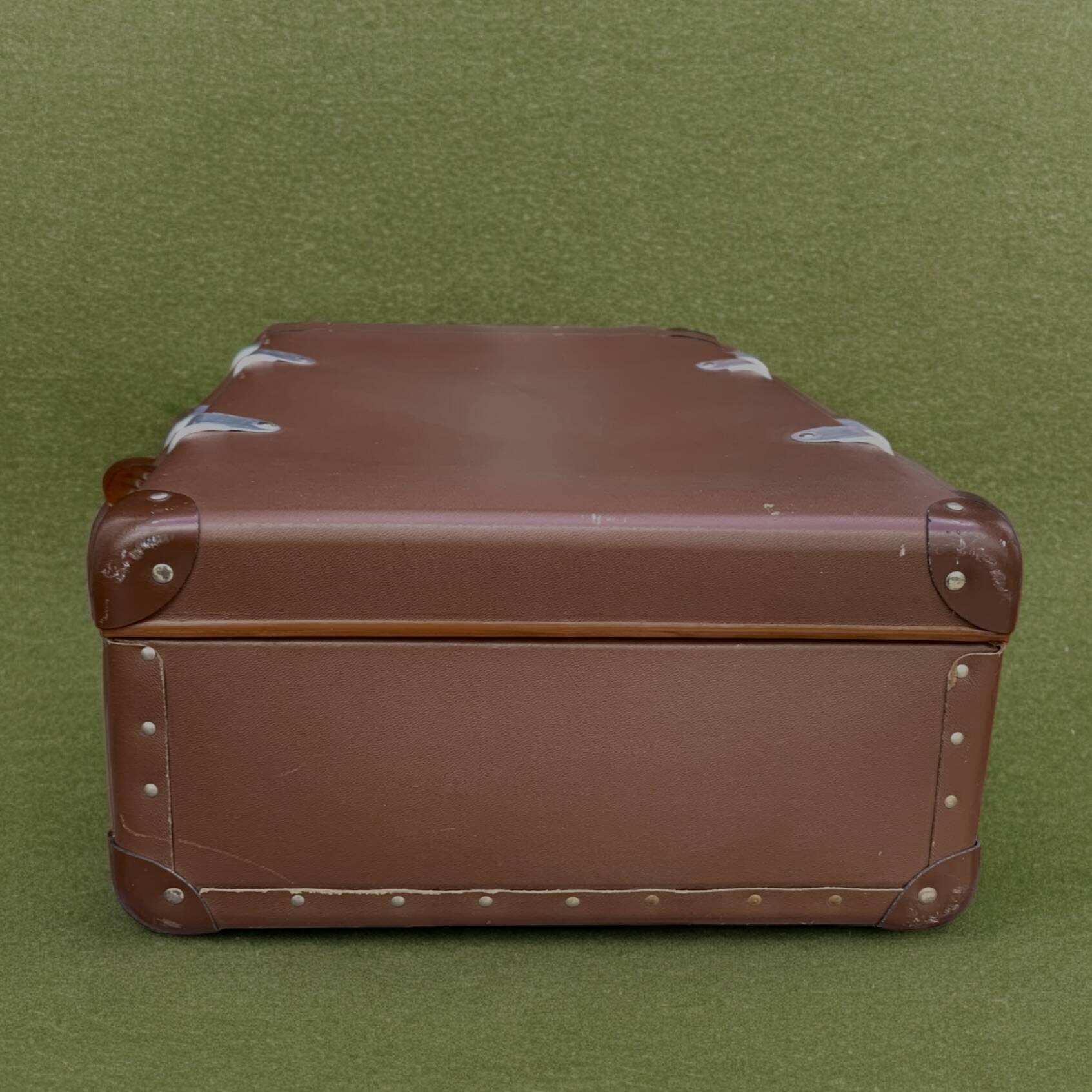 Old fiberglass suitcase