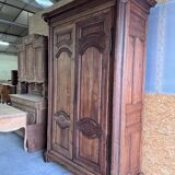 Solid oak wardrobe