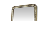 Miroir Louis Philippe argent 133x  98