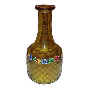Carafe jaune vintage