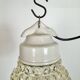 Vintage White Porcelain Pendant Light, 1970s