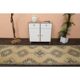 1970s Vintage Turkish Hand-Knotted Wool Cotton Orange Runner Rug 100x360