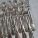 12 SOH Silver Metal Table Forks