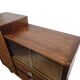 Vitrine vintage en bois / meuble bar / petite armoire