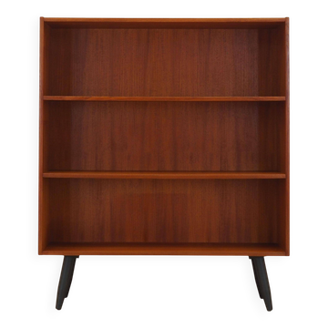 Teak bookcase, Danish design, 1970s, manufactured by Clausen & Søn