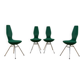 Chaise Vintage Modèle Date par Olav Eldøy, Norvège, 1990s, Set de 4