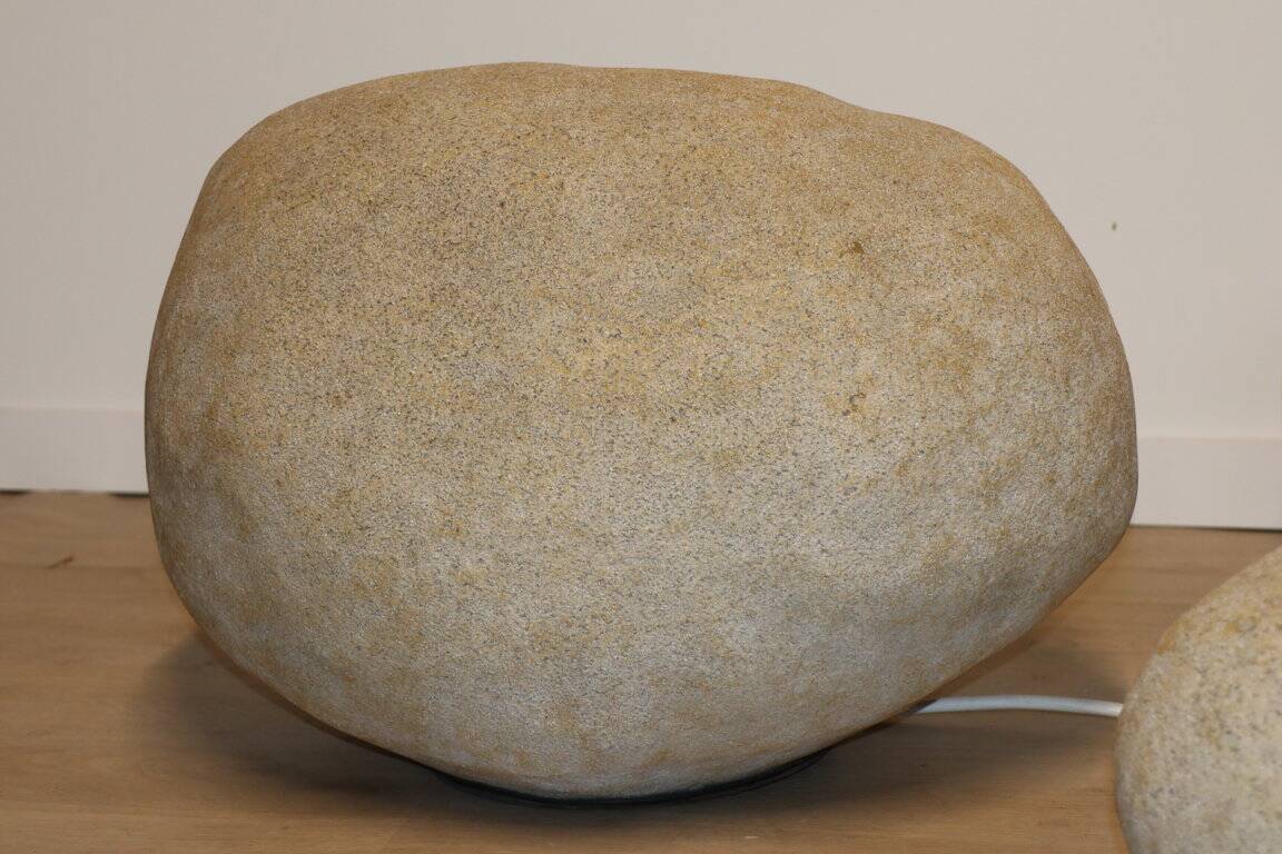 Set of 4 “Dora” model rock lamps by André Cazenave for Atelier A, 1960