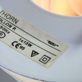 Scandinavian Duett Plexiglas and Metal Pendant Lamp from Landskrona Sweden