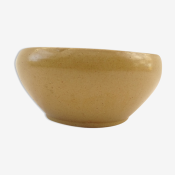 Beige stoneware bowl