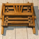 50s folding child chair