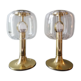 Set of two table lamps