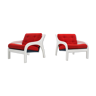 Paire de fauteuils Vivalda design C. Salocchi, Sormani, années 1960