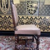 Set of 11 Louis XIII - Renaissance style chairs