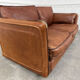 1980s two-seater leather sofa
