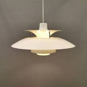 PH 5 hanging lamp, designed by lamp master Poul Henningsen (PH) and produced by  Louis Poulsen.