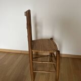 Chaise ancienne paillée