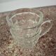 Set of four glass mugs